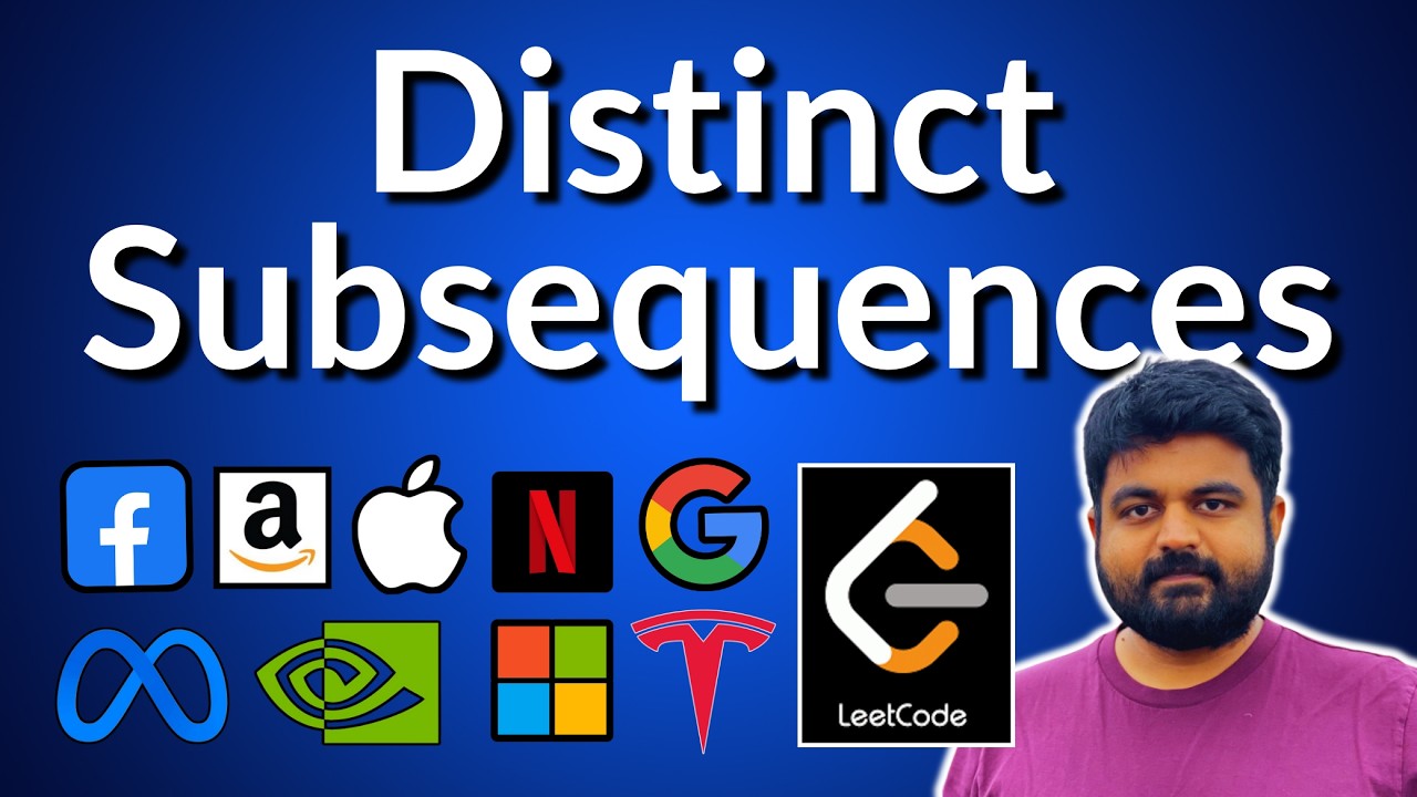 Distinct Subsequences: 115 - meta interview question