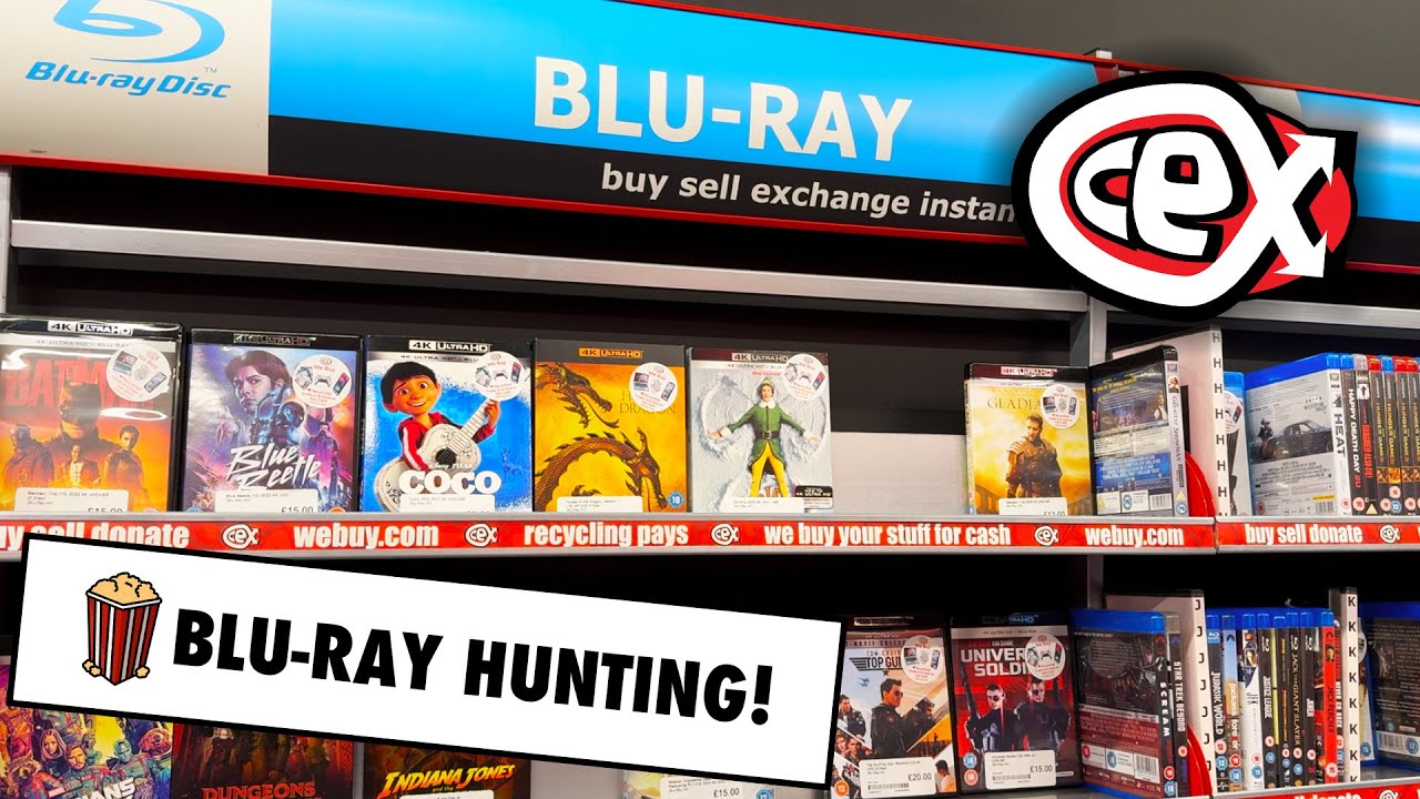 Blu-ray Hunting - CEX BRIDGEND ИМЕЕТ МНОГО КОЛЛЕКЦИЙ 4K BLU-RAY И HMV PREMIUM!!