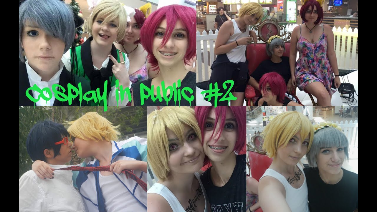 cosplay in public #2 (FREE!, Black Butler) Christmas special.