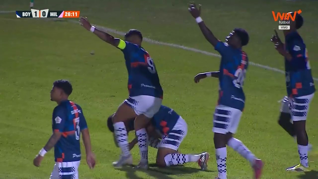 &iexcl;Arlen Banguero caz&oacute; el bal&oacute;n en el &aacute;rea y marca el primero de Boyac&aacute; Chic&oacute; ante Millonarios!