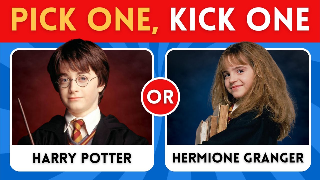 Pick One, Kick One - Harry Potter Edition 🧙⚡
