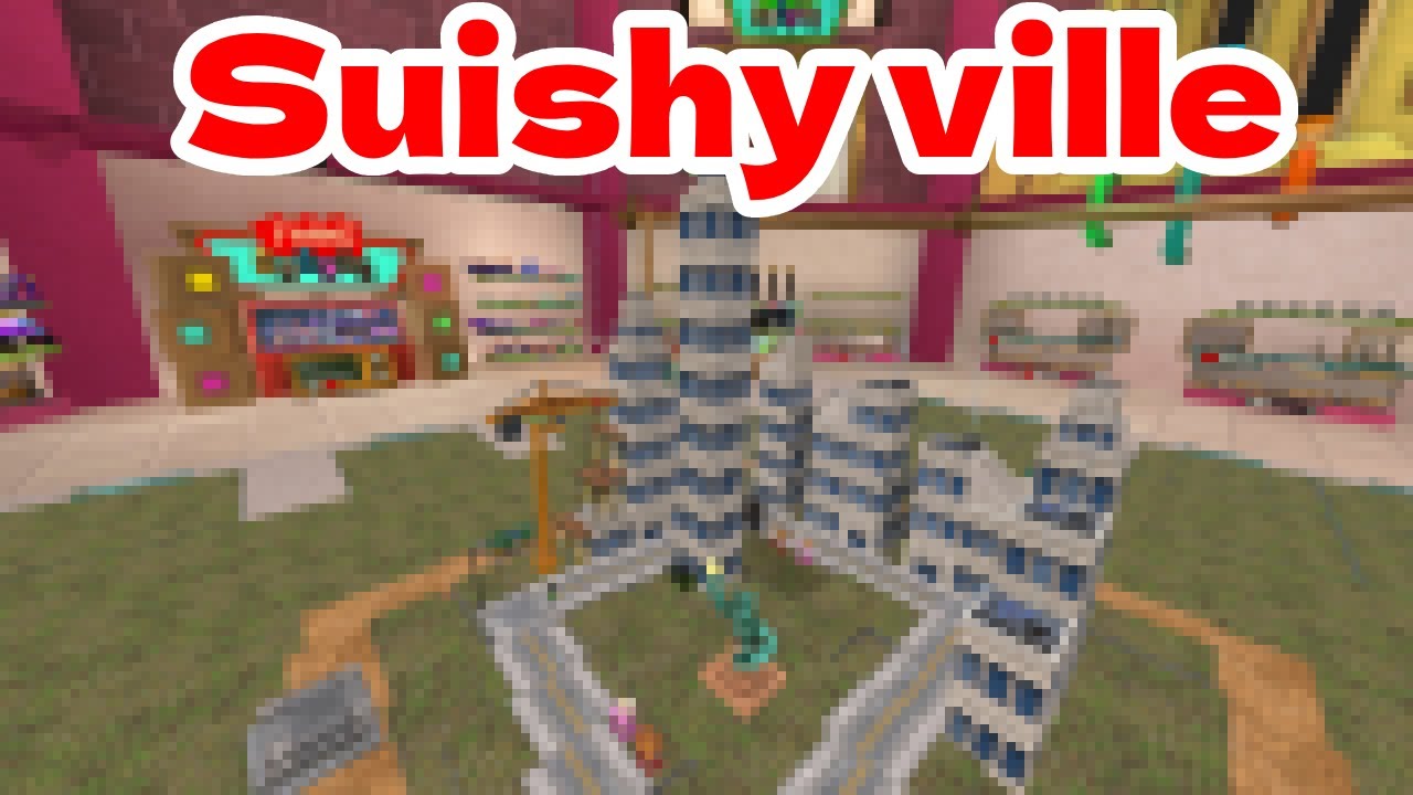 I built a city in monkey blocks v1