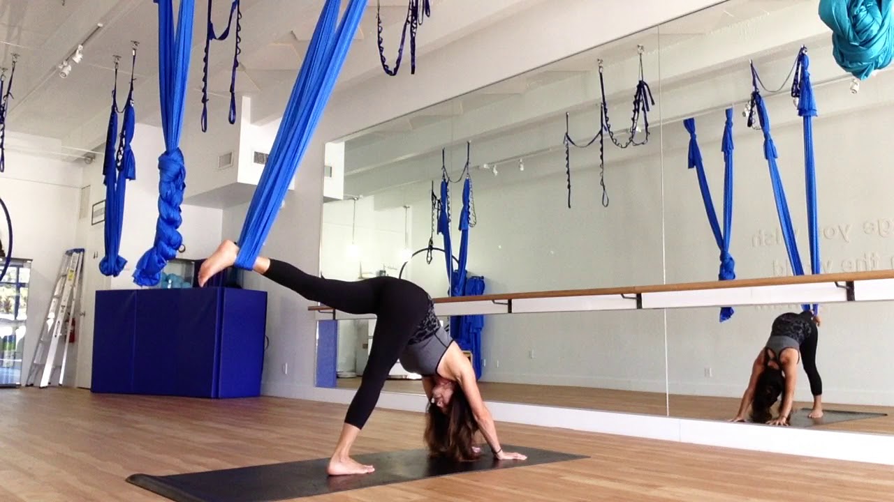 AERIAL YOGA 20 MINUTE WARM UP & STRETCH