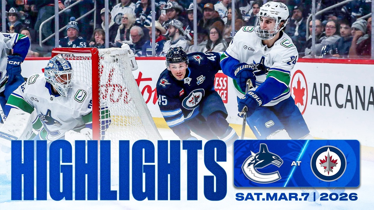 Game in 10 | Vancouver Canucks at Winnipeg Jets (Mar 7, 2026)