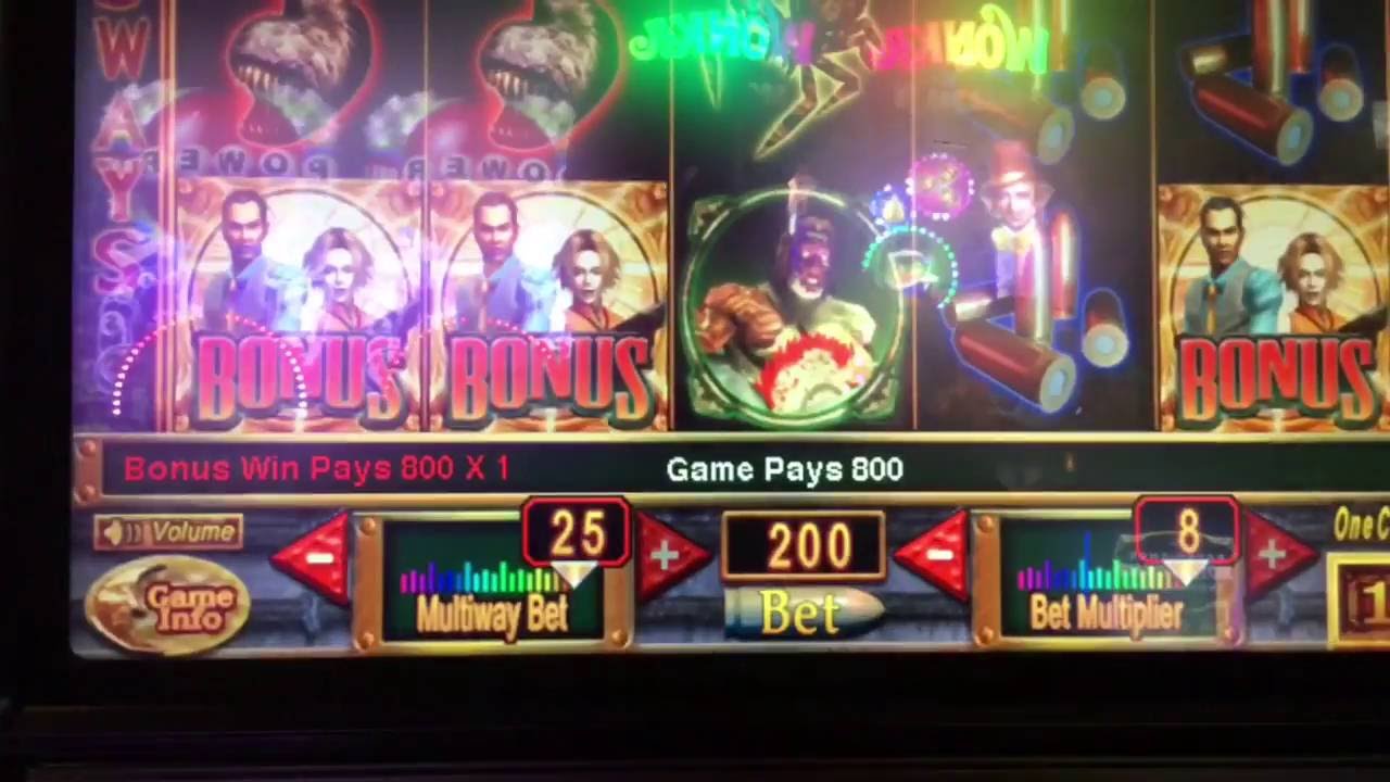 House of the Dead EX Slot Machine ~ MAX BET ~ 5 SYMBOL BONUS TRIGGER! ~ KEWADIN CASINO!