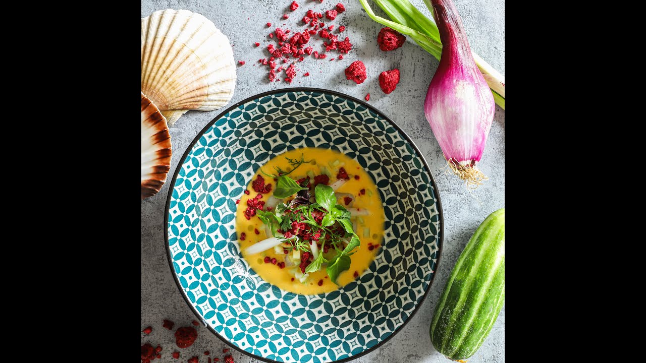 Ceviche di capesante marinate agli agrumi | Ricette Gourmet | Chef Stefano De Gregorio | Saporie