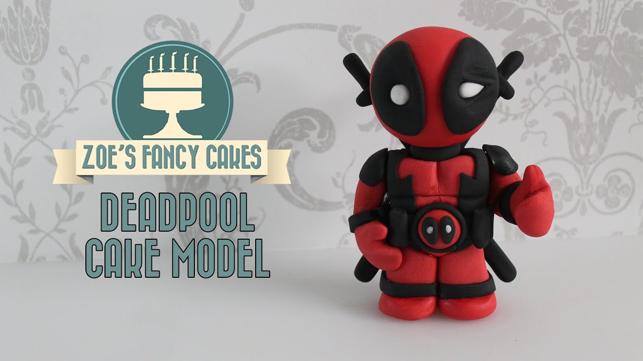 DEADPOOL CAKE TOPPER