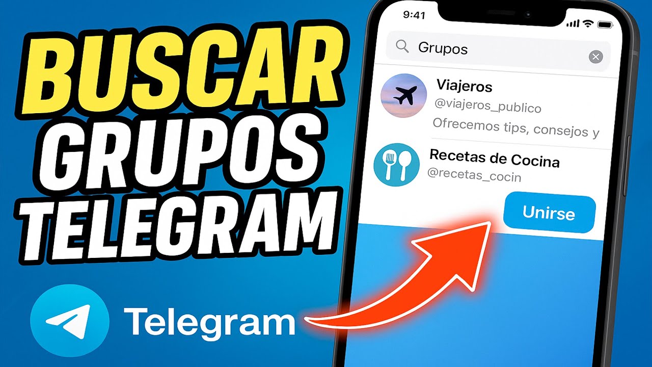 ✅COMO BUSCAR GRUPOS EN TELEGRAM