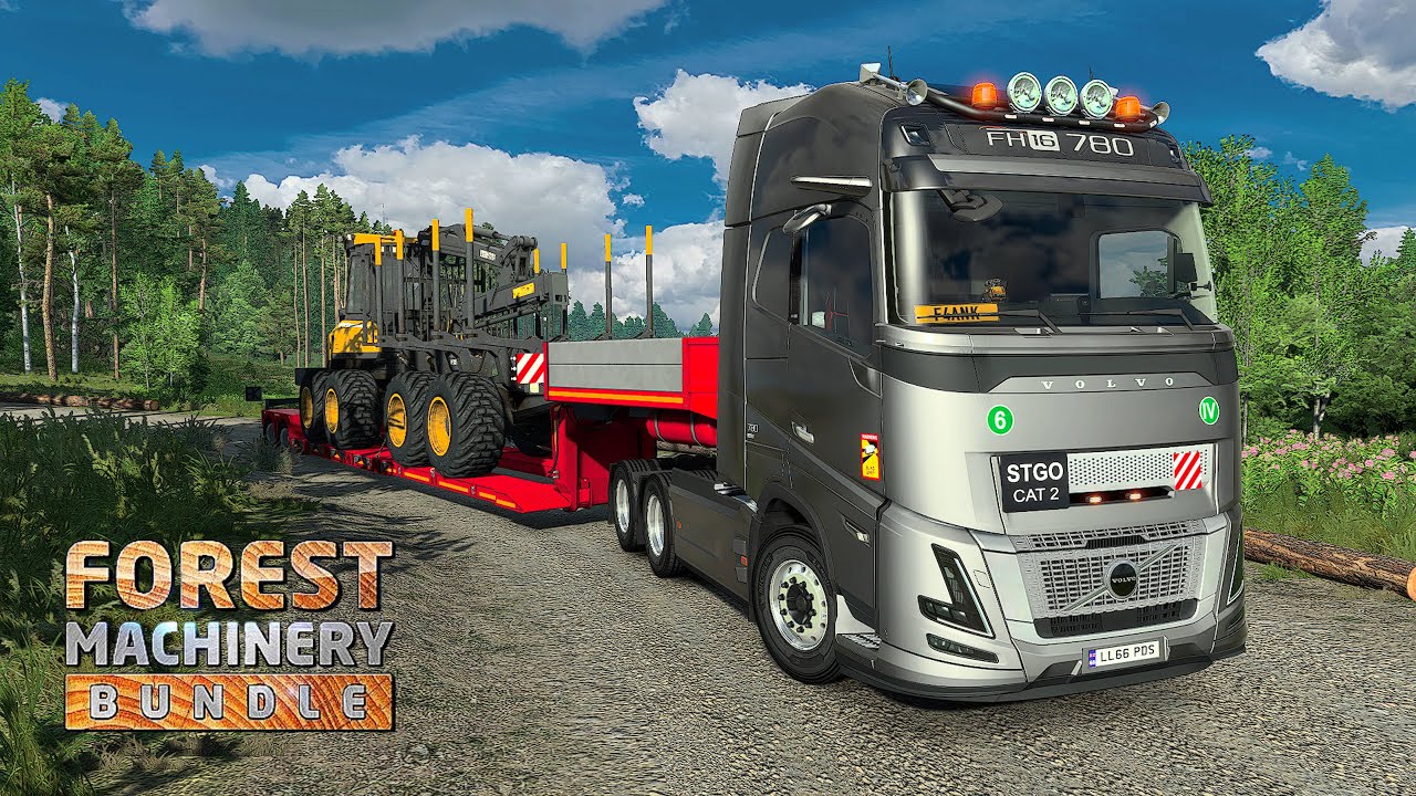 Euro Truck Simulator 2 &ndash; Nordic Horizon DLC | NEW Forest Machinery | Volvo FH6 AERO | 1.57 #ets2