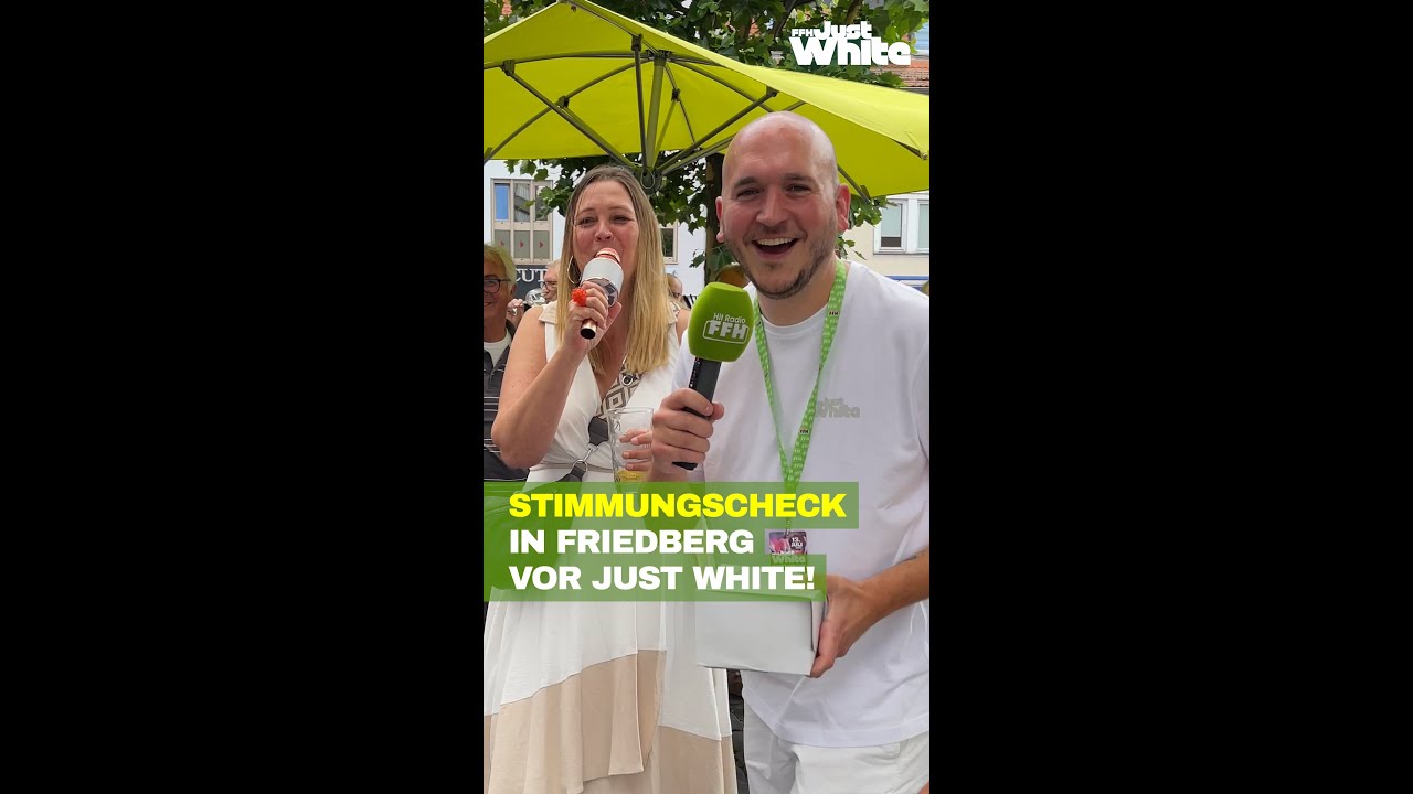 FFH-Just White! Die Stimmung vor der Party