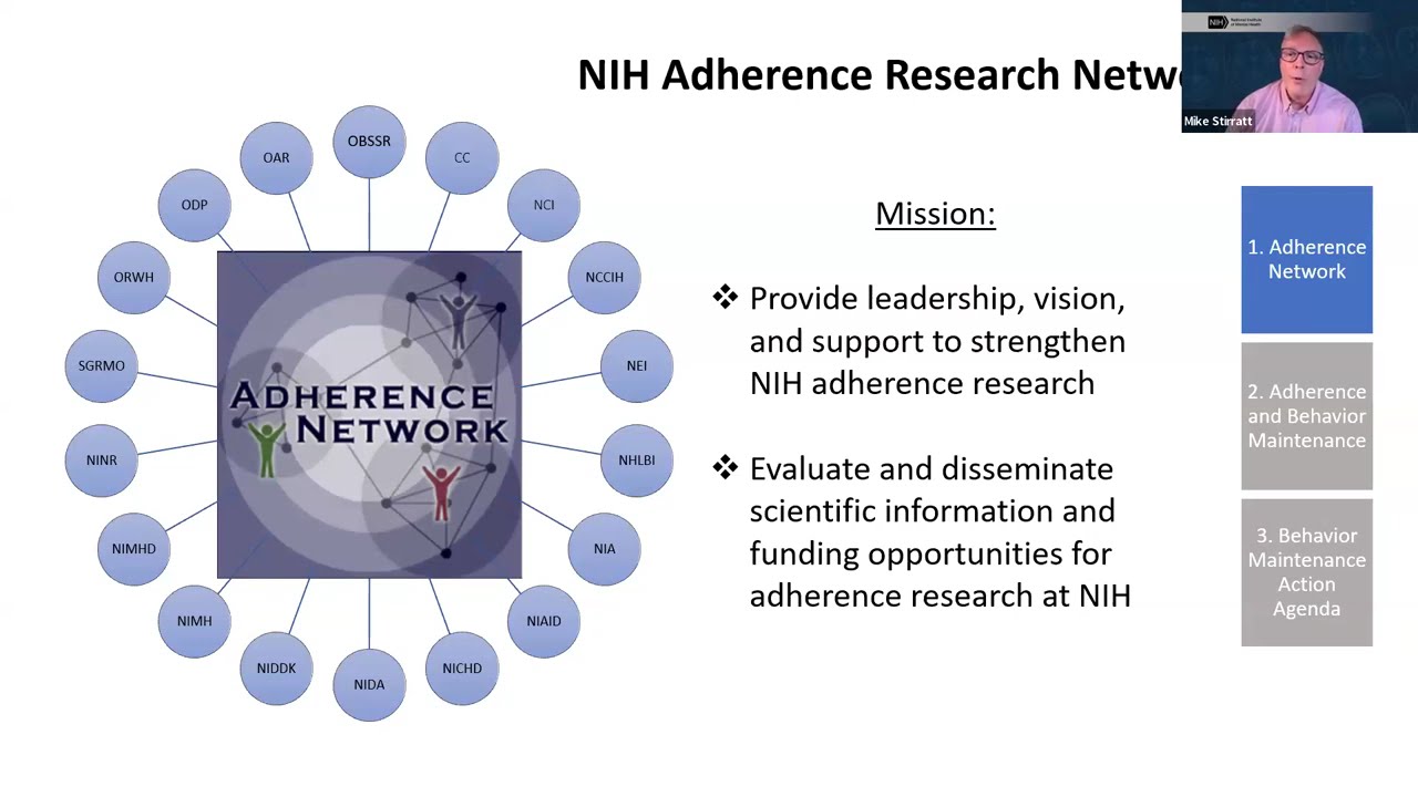 NIH Adherence Research Network and Health Behavior Maintenance Research Initiatives