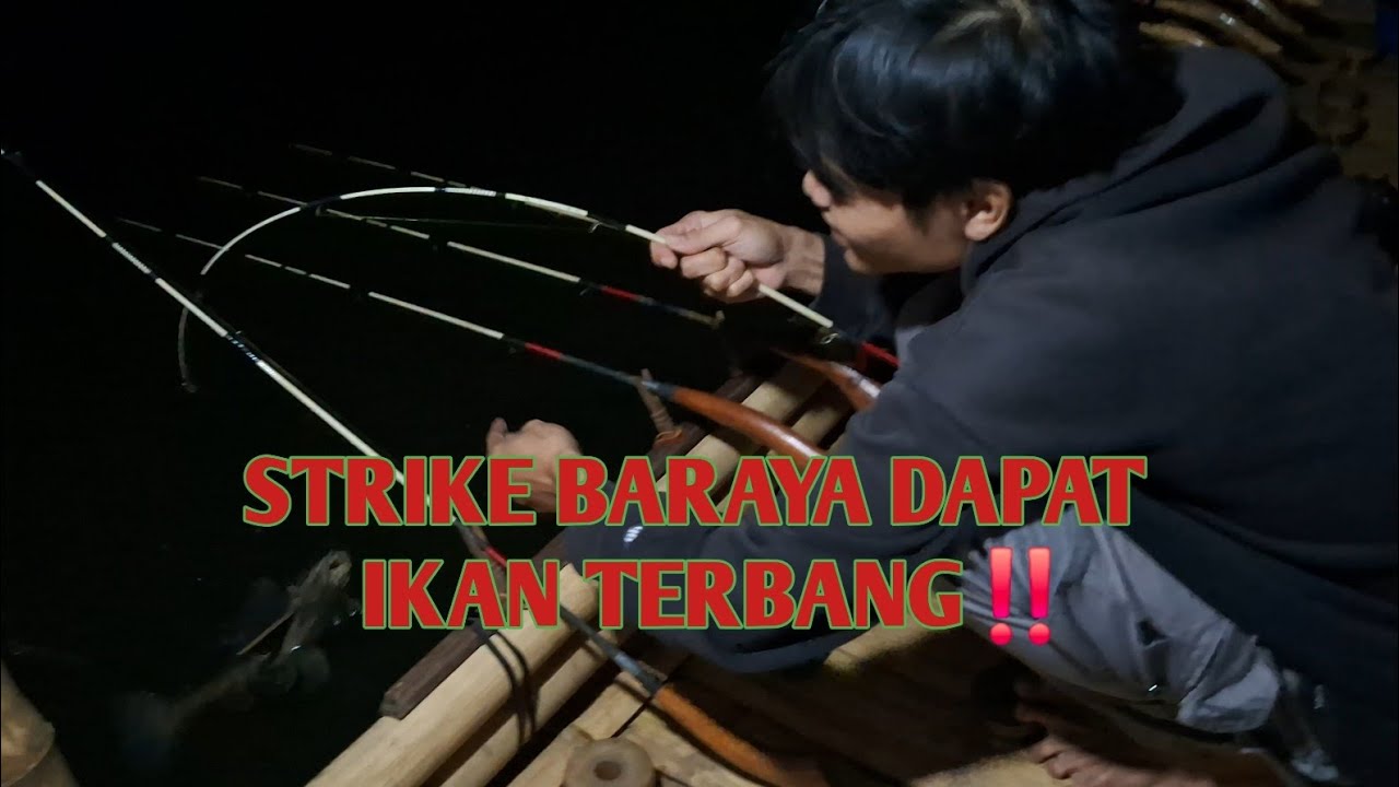 MANCING IKAN DI WADUK SAGULING TENGAH MALAM‼️