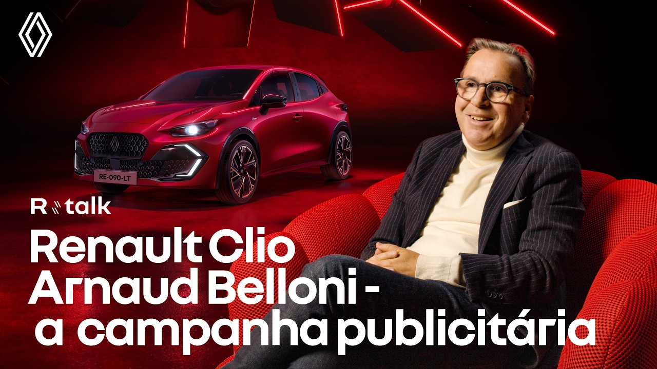 a campanha publicitária | novo Renault Clio full hybrid E-Tech 160 sem carregamento