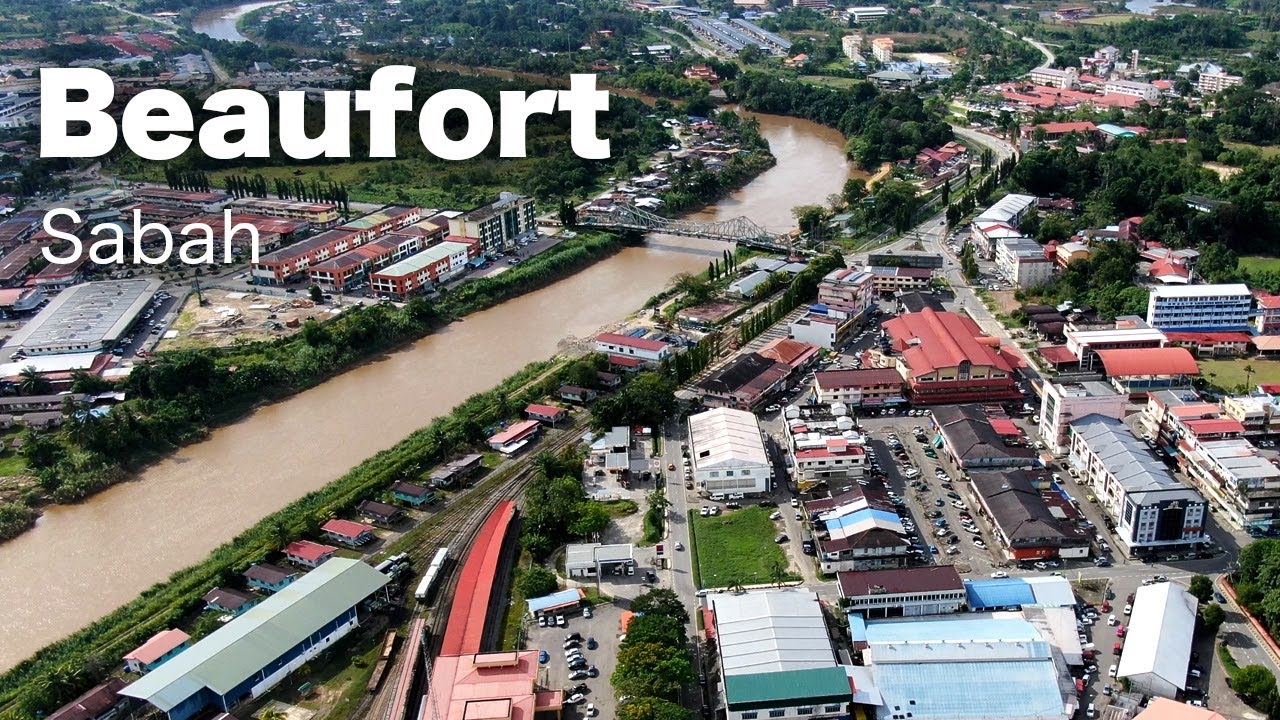 Beaufort of Sabah Uncovered - An Aerial Tour of Sabah's Best Kept Secret