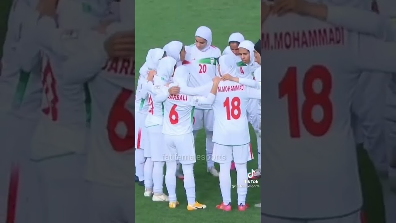 Muslim woman football player #football #shorts