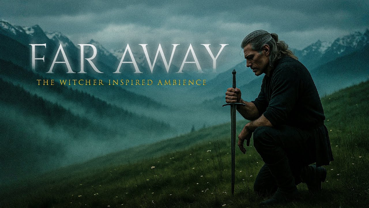 Far Away // The Witcher Inspired  Ambient Music for Relaxation, Work & Deep Focus