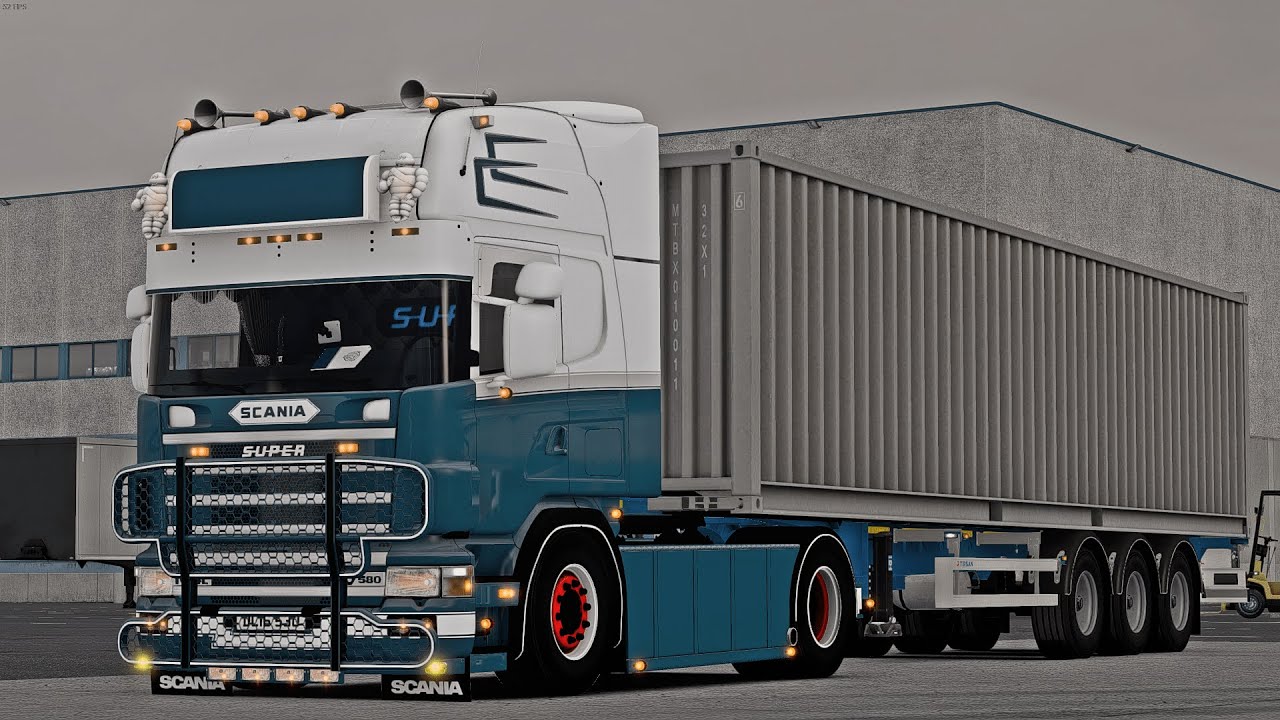 ETS2 1.49 Promods 2.68 Scania 164L 580 V8 Perpignan - Tarragona