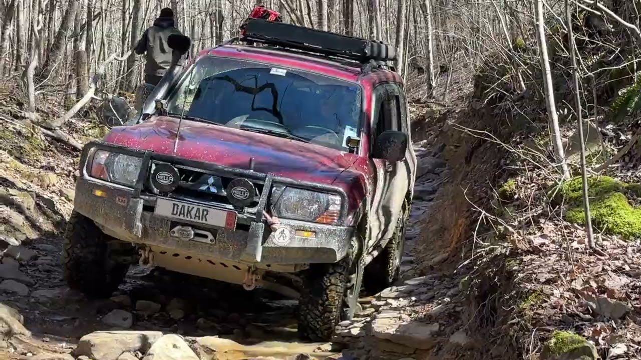 WINDROCK OFF ROAD PART PART 3  #windrock #theadventurecrusader  #mitsubishimonterousa #overlanding