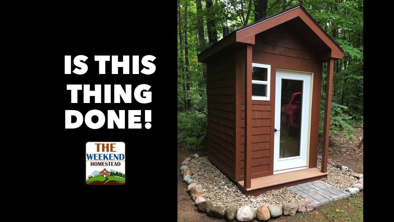 How to Landscape an Outhouse! - Another Outhouse Project