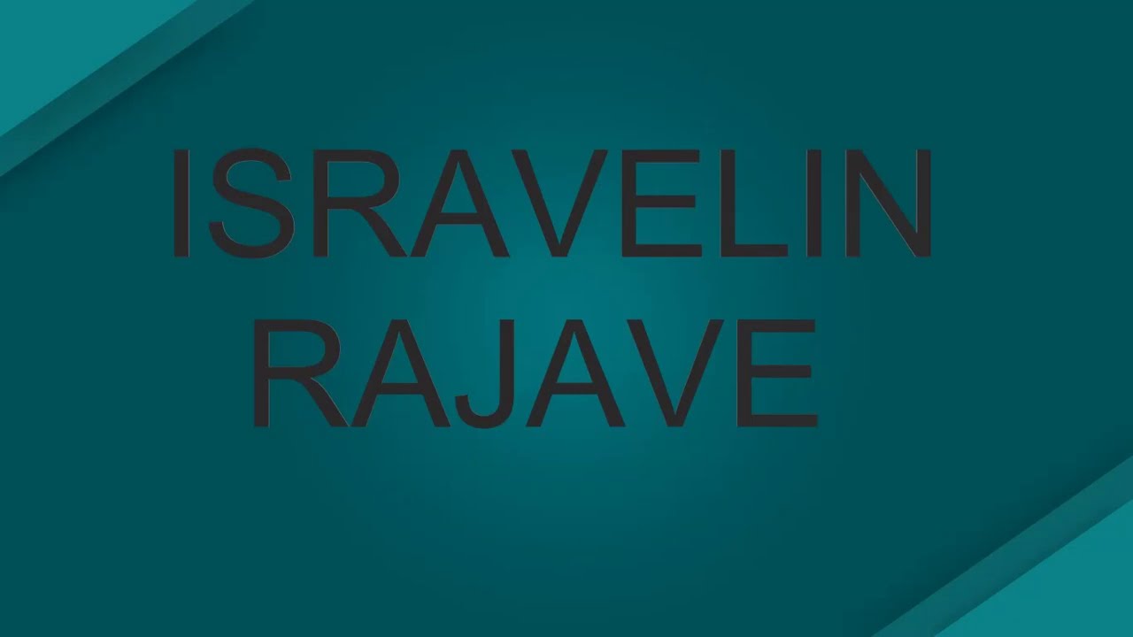ISRAVELIN RAJAVE with lyrics