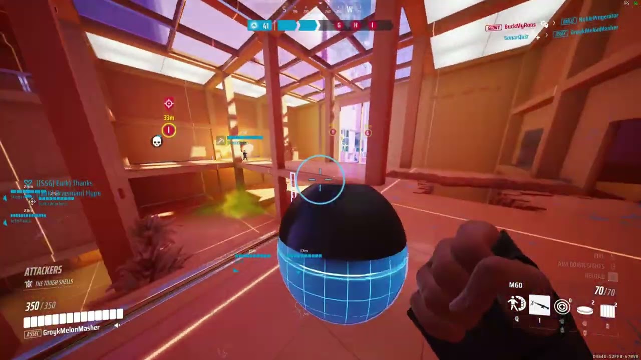 Crazy last point in THE FINALS
