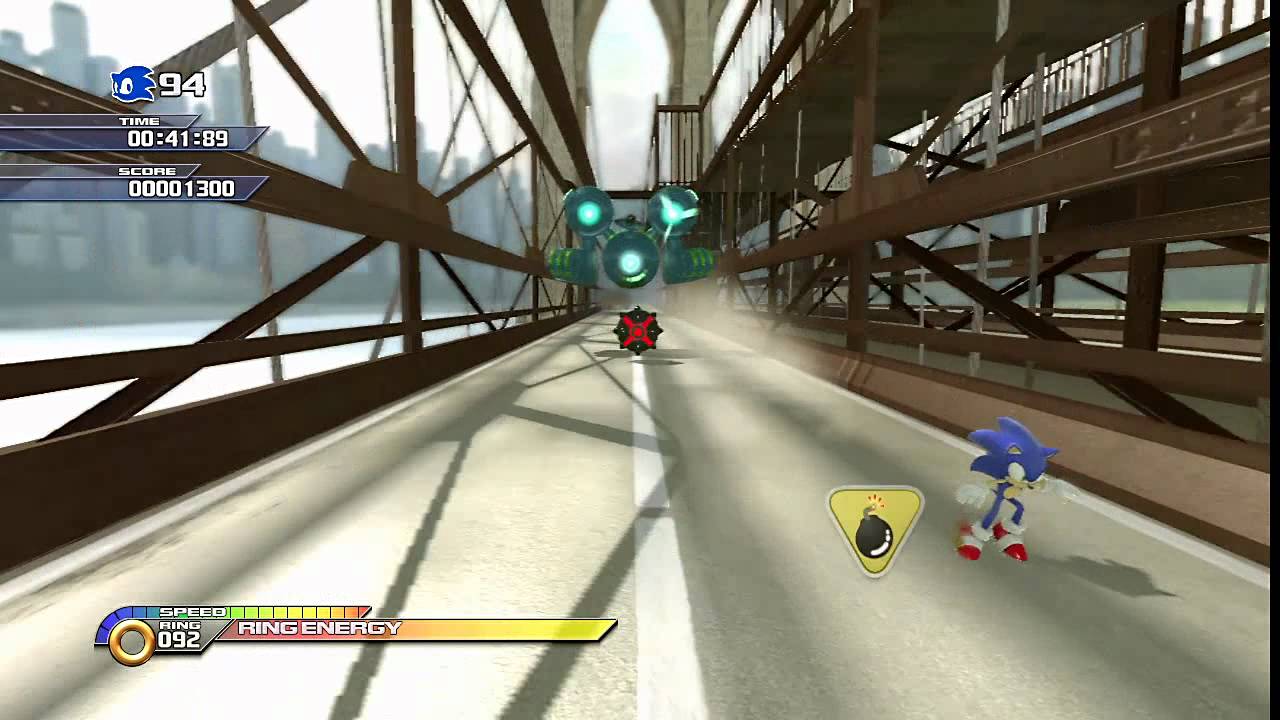 Sonic unleashed Empire City Act.1 01:23:57
