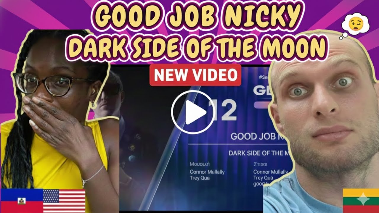 REACTION TO good job Nicky - Dark Side of the Moon (Live at Sing for Greece 2026 Semi Final 2)