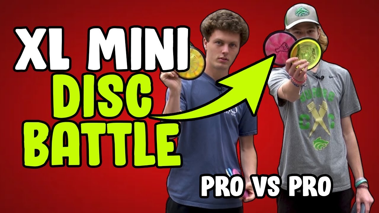 Can Pros Throw XL Mini Discs? | Playing Around