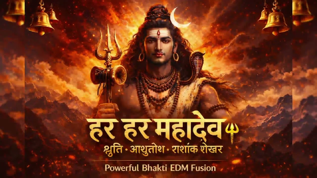 Har Har Mahadev 🔱 | Shruti Ashutosh Shashank Shekhar | Powerful Shiv Bhakti EDM Song 2026