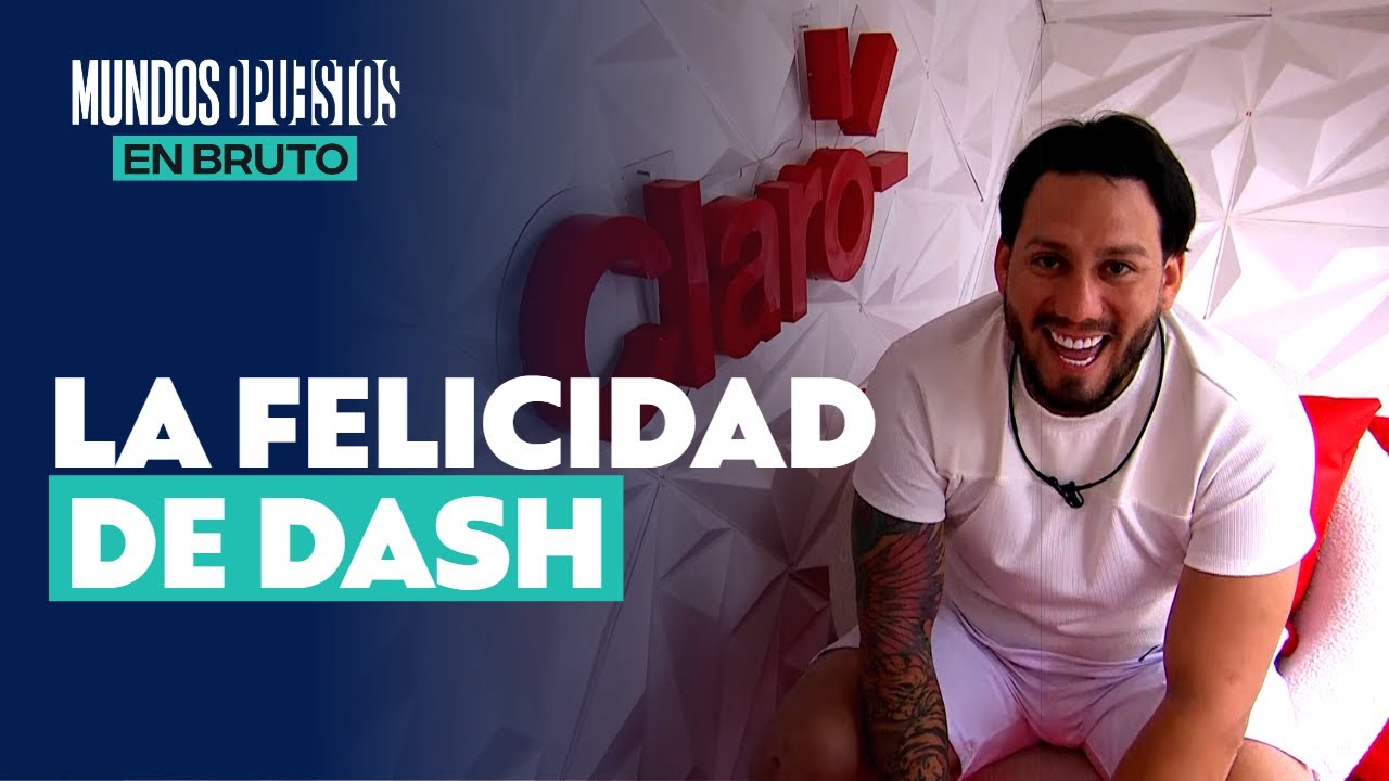 Dash es premiado: Su Novia lo llama desde afuera del encierro | Señal Fanáticos Mundos Opuestos