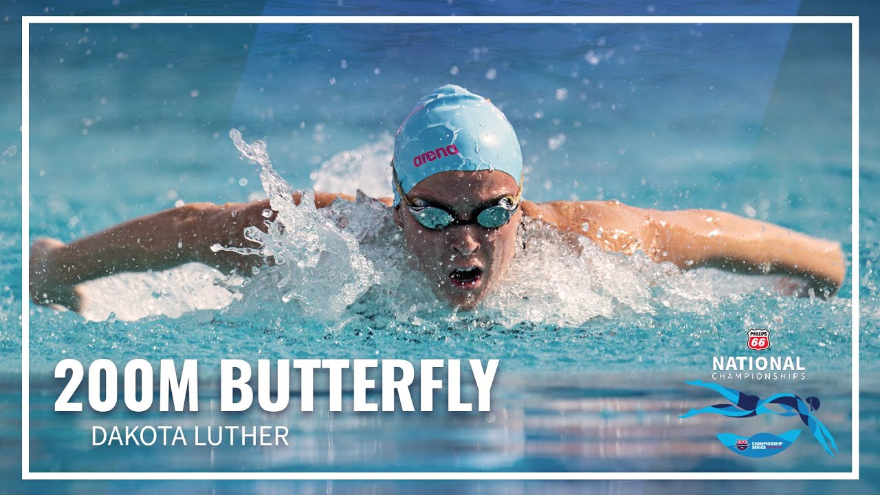 Dakota Luther First in Women's 200 Fly A Final 2022 Phillips 66 National Championships Irvine CA