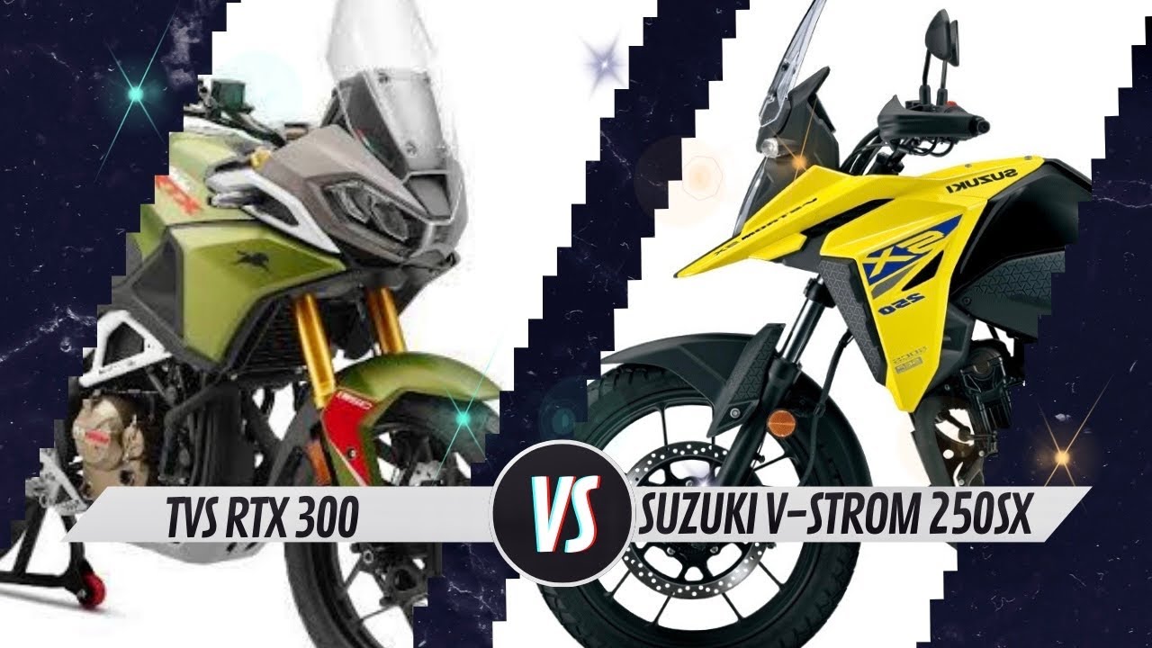 TVS RTX 300 vs SUZUKI V-STROM 250 SX: La verdad que nadie te dice!!!🔥🔥