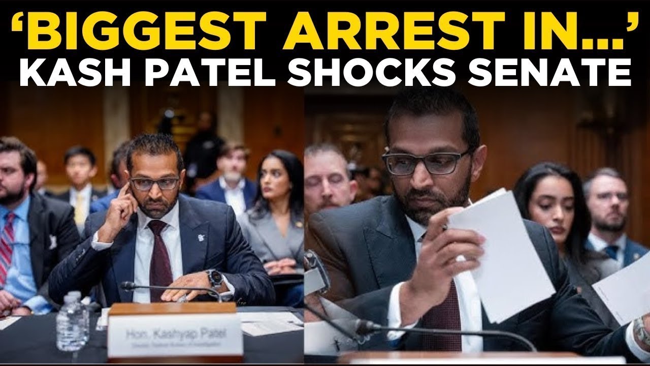 LIVE | Biggest Arrest In American History? Kash Patel SHOCKS Americans In Senate Clash | Trump News