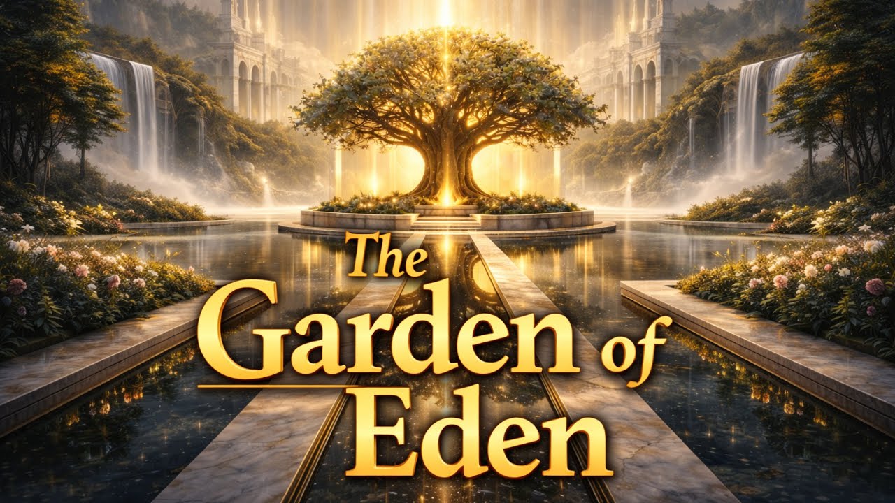 Inside Biblical Paradise (Revelation 22) | 120s Cinematic Journey Through the Garden of Eden