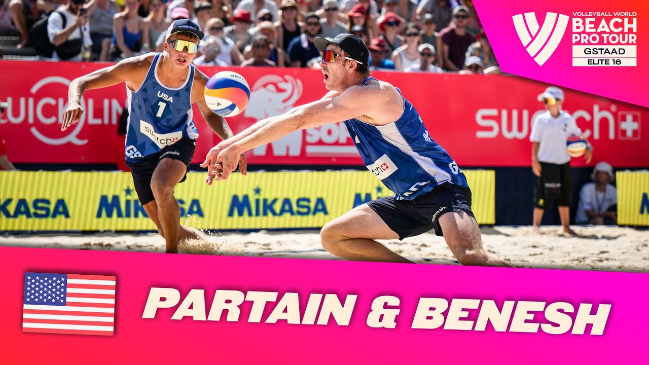 DOMINATION from Partain & Benesh 🏆🏐  | Road to GOLD | #beachprotour