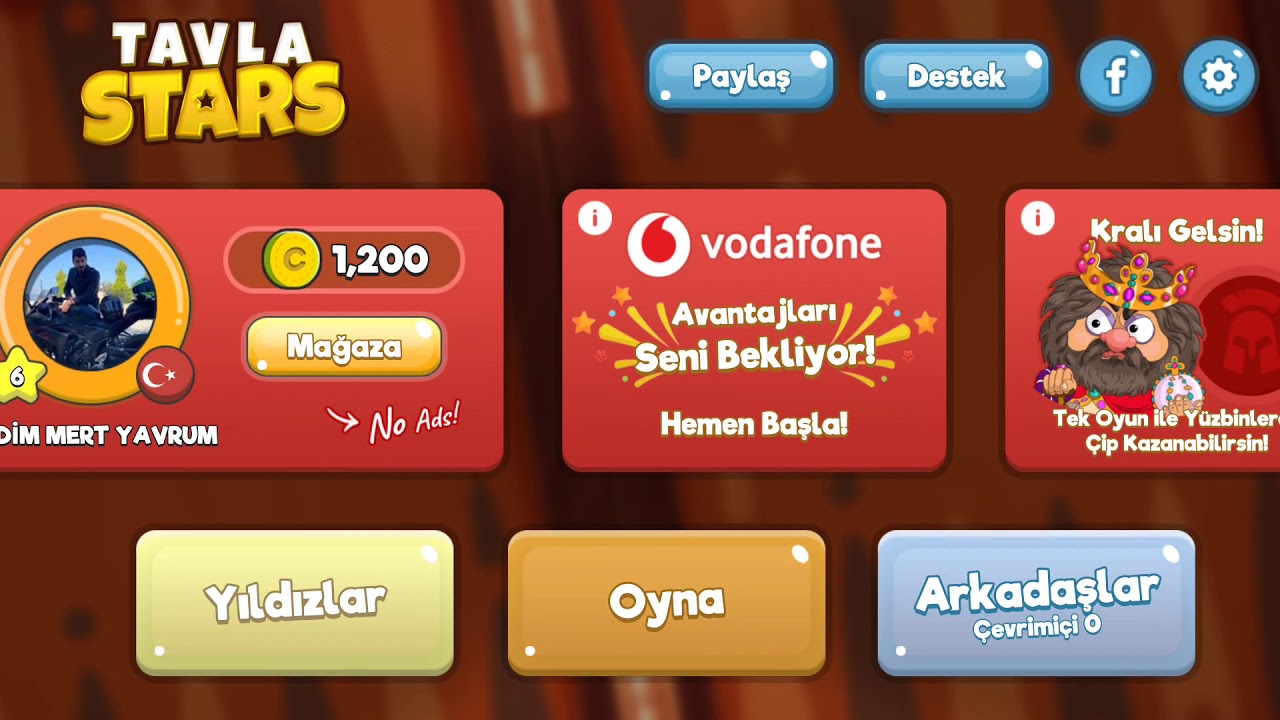 Tavla Stars MVP