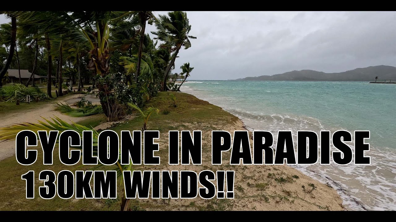 Cyclone Mal! 130km winds, Stuck and nowhere to go!!