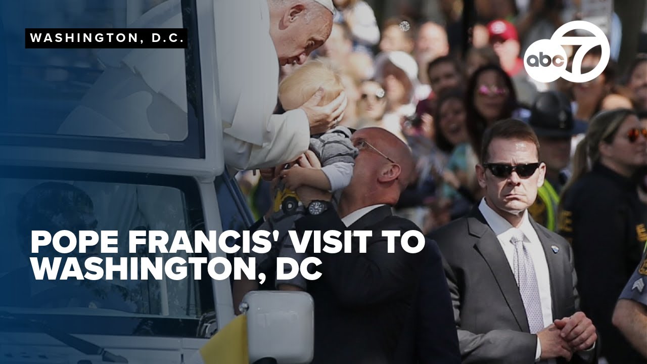 Pope Francis' 2015 visit to Washington, DC remembered for historic moments