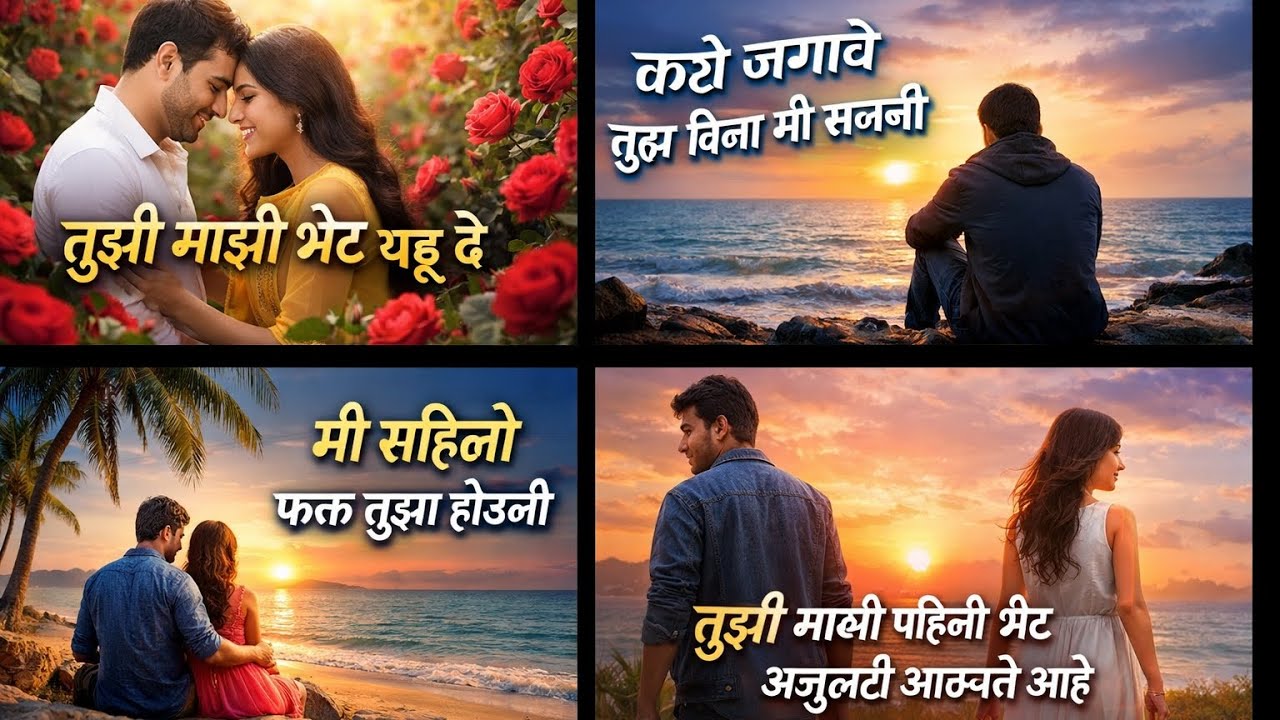 2026 मधील सर्वोत्तम मराठी प्रेमगीतं | Romantic & Sad Marathi Album Song's #marathisong #मराठीगाणी 