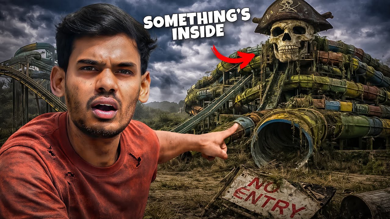 I Explored an Abandoned Water Park 😱 | Haunted & Forgotten Place | Appu Ghar Gurgaon