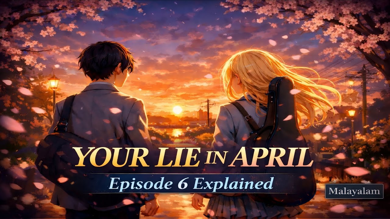 Your Lie in April | S01E06 | Malayalam Explanation | Kiran's Insight 