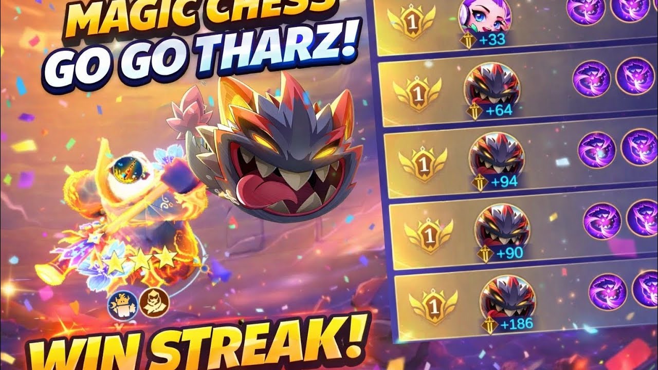 Вперед, Тарц Оп! 😱 Непрерывная победная серия! #magicchessgogo