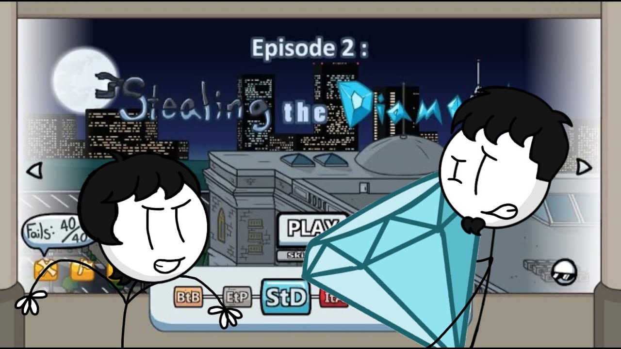 Stealing is harder than it looks | Henry Stickmin: Stealing The Diamond