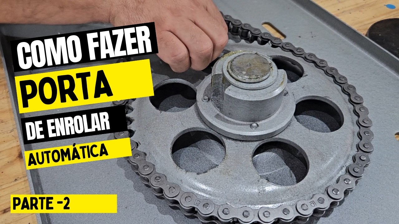 Porta de Enrolar Automática passo a passo - Parte 2