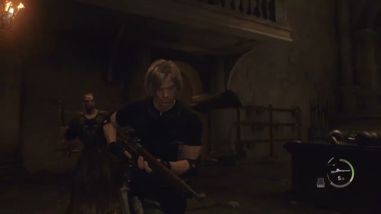 RESIDENT EVIL 4 REMAKE D0BLAJE ESPAÑOL LATINO DIFICULTAD HARDCORE (PARTE 8)