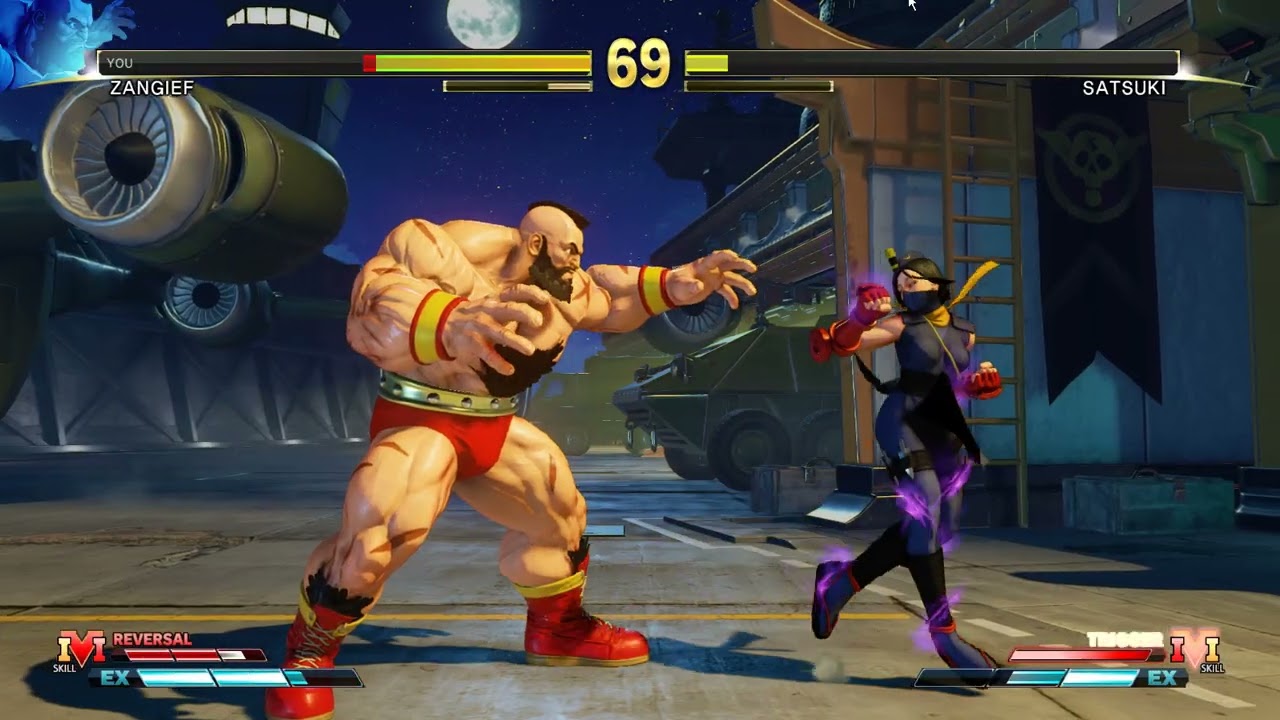 [SF5 story mode 15] Zangief vs Satsuki