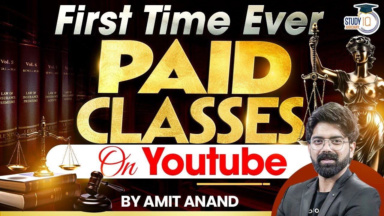 Maintenance under Muslim Law | Paid Class | Amit Anand | StudyIQ Judiciary