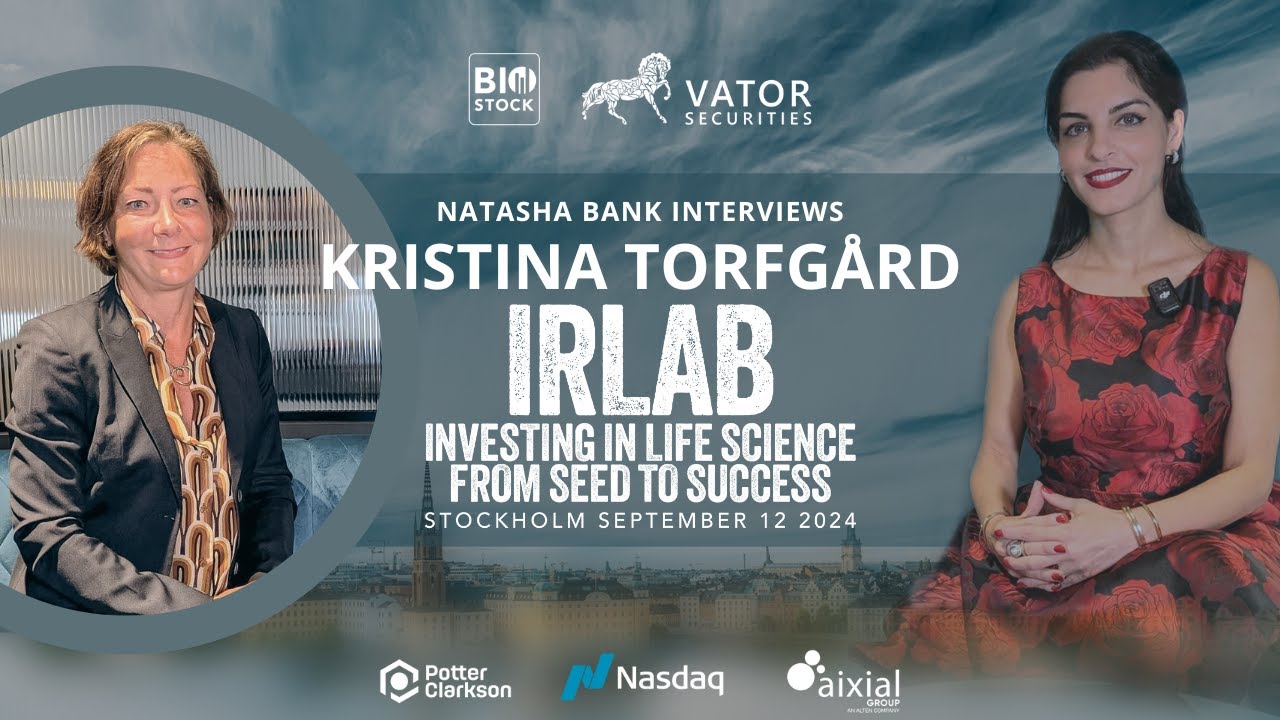 IRLAB Therapeutics | INTERVIEW | Investing in Life Science 2024