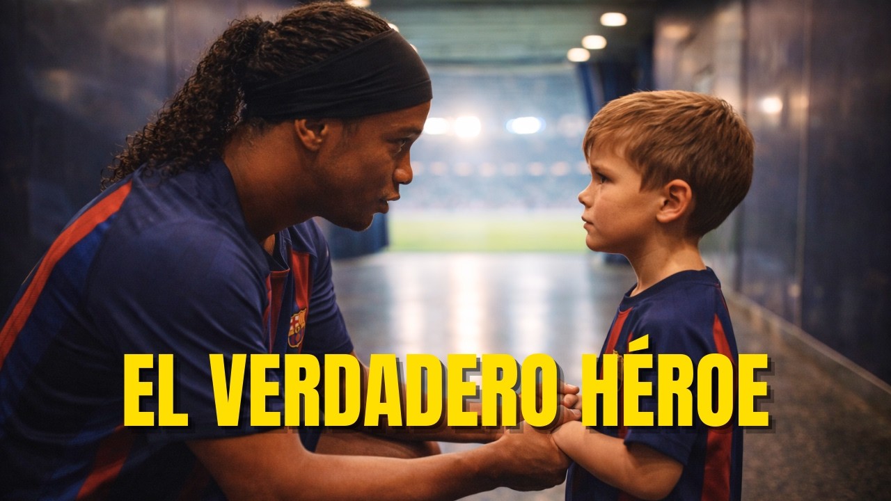 Respira conmigo. Las palabras de Ronaldinho que salvaron a un niñoen la final de Champions