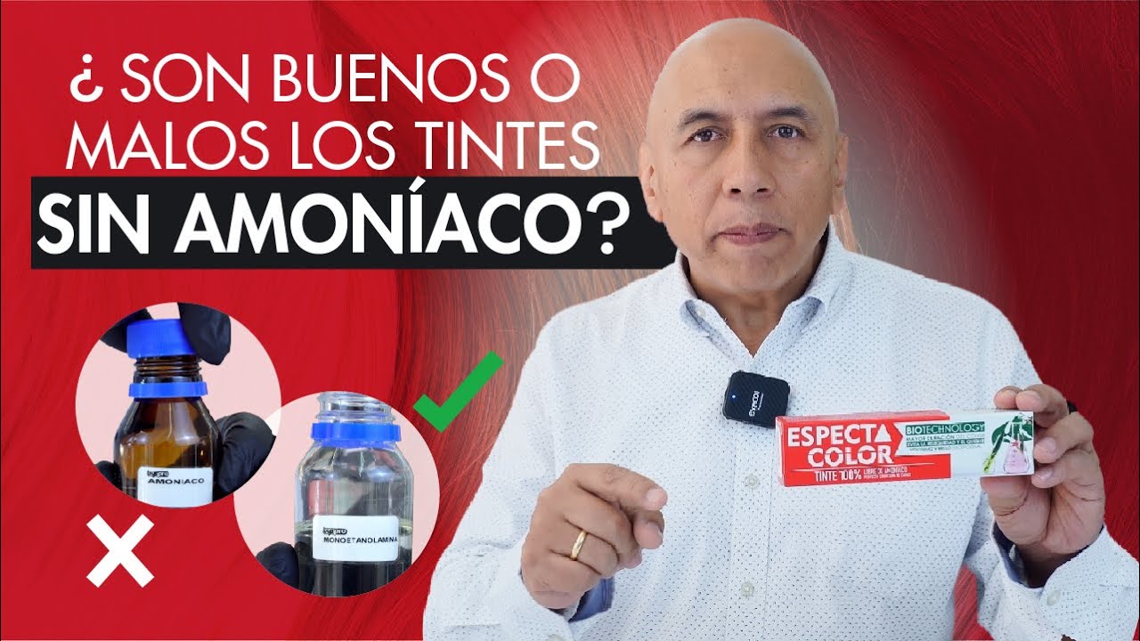 LA VERDAD SOBRE LOS TINTES CON AMONÍACO Y SIN AMONÍACO | ¿CÓMO TINTURAR EL CABELLO SIN MALTRATARLO?